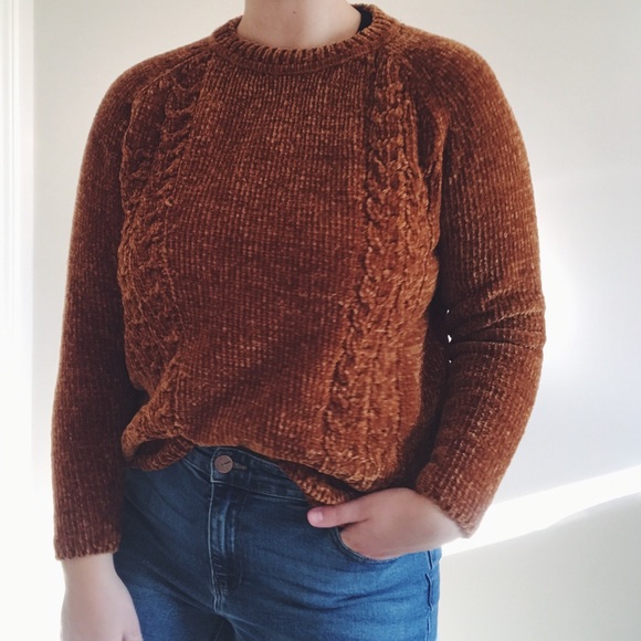 marigold chenille knit sweater - Picture 2 of 6